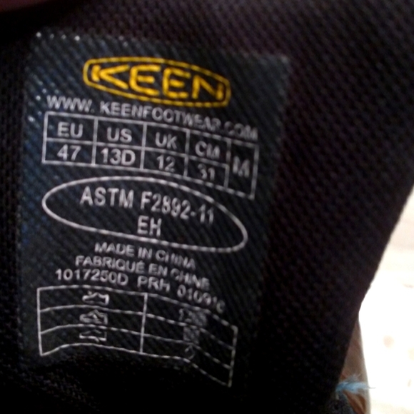 🥾  Keen  Hiker Leather Shoe Size 13D - Picture 6 of 16